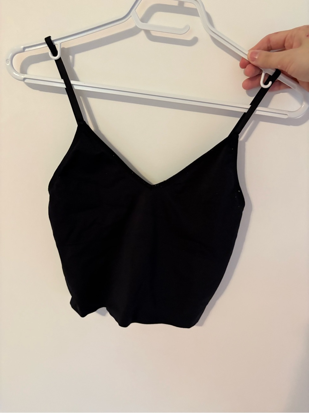 Streetwear Society Black V-Neck Adjustable Strap Cami